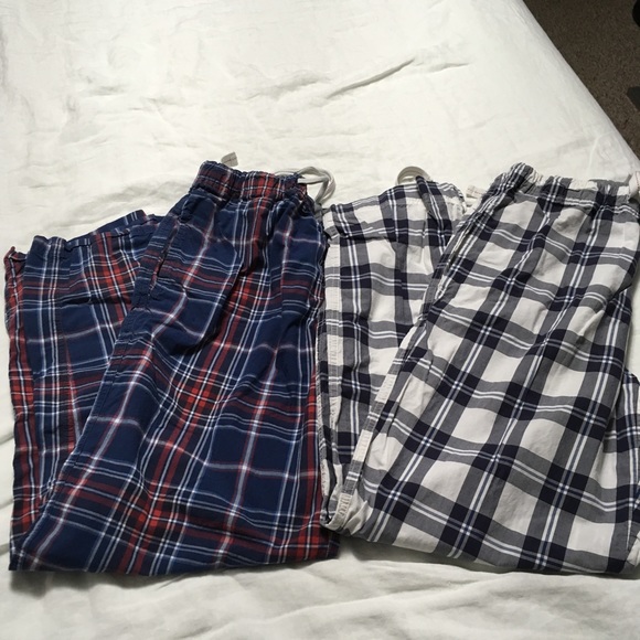 Two Cotton Pajama Bottoms